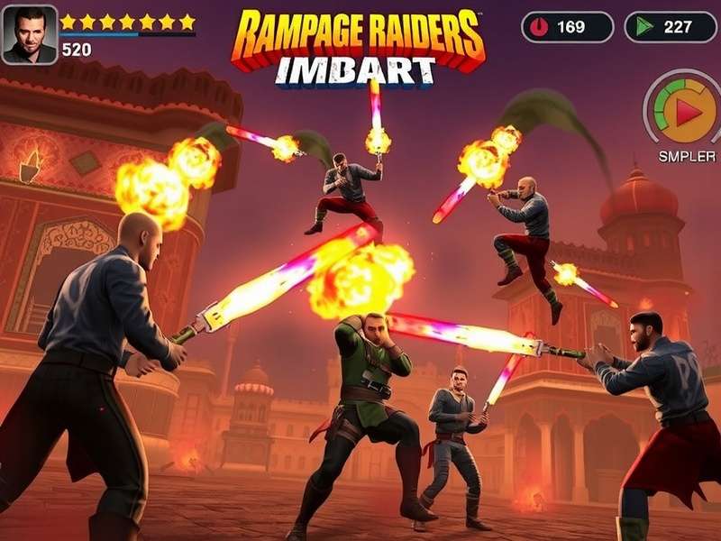 Rampage Raiders Indore Impact Gameplay Screenshot